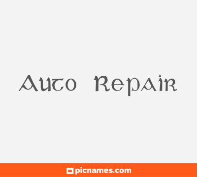 Auto Repair